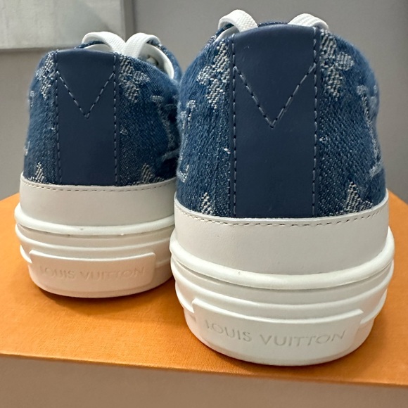 LOUIS VUITTON Stellar denim trainers sneakers 39.5 EU SOLDOUT - Picture 4 of 8